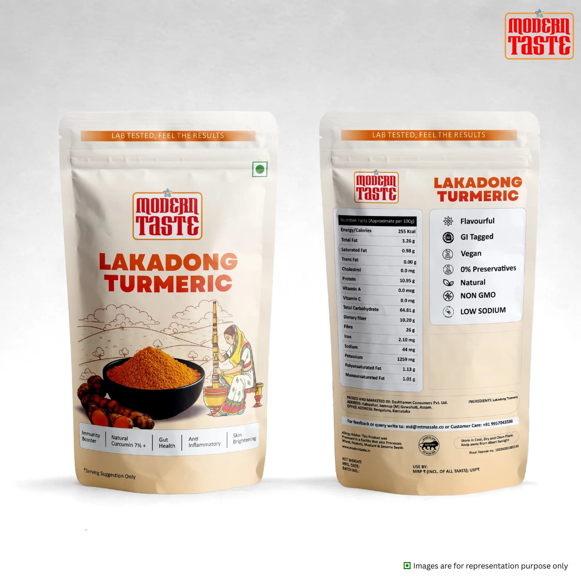 Lakadong Turmeric Powder
