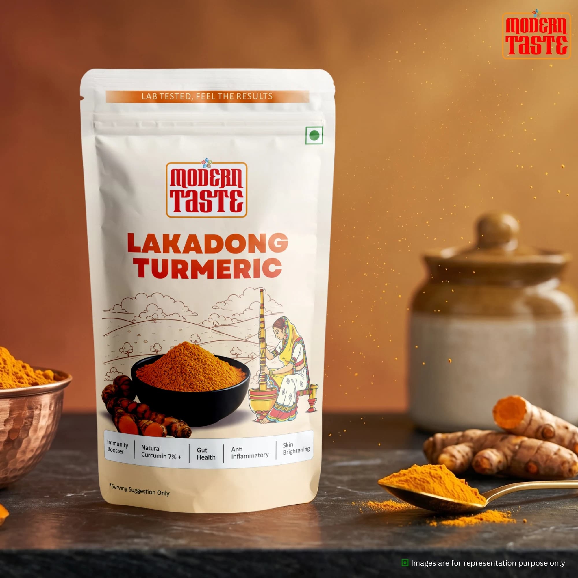 Lakadong Turmeric Powder thumbnail 8