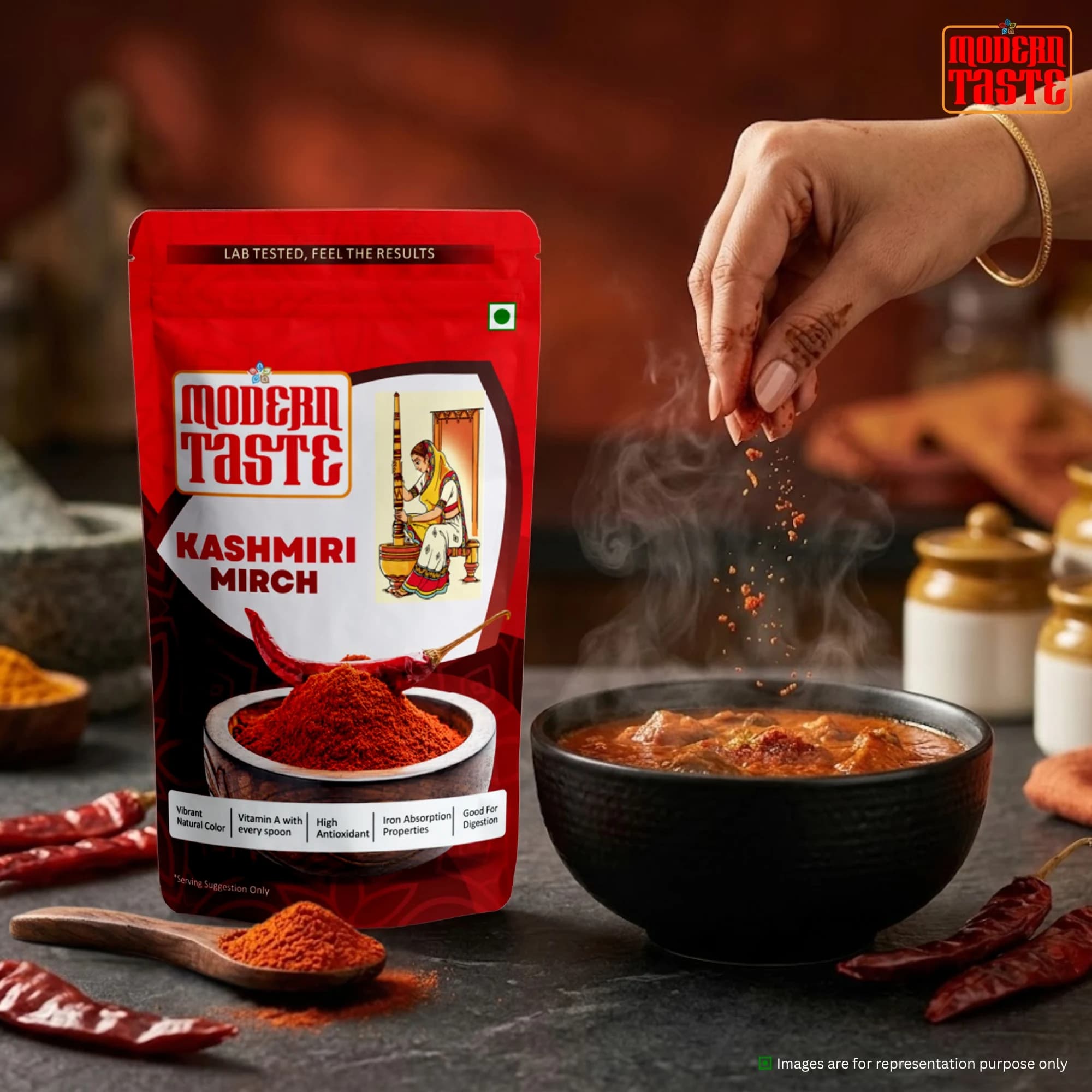 Kashmiri Mirch Powder thumbnail 6